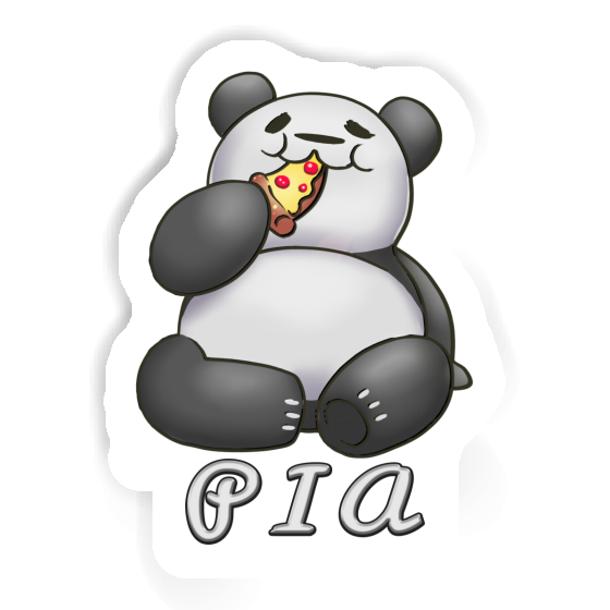 Autocollant Panda Pia Image