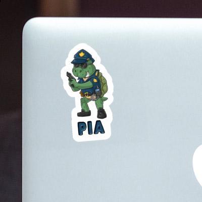 Pia Sticker Officer Laptop Image