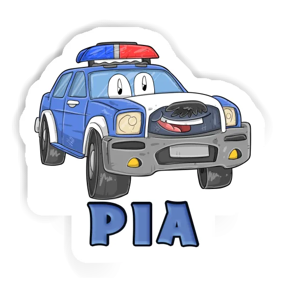 Sticker Police Car Pia Gift package Image