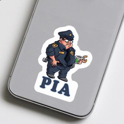 Polizist Aufkleber Pia Gift package Image