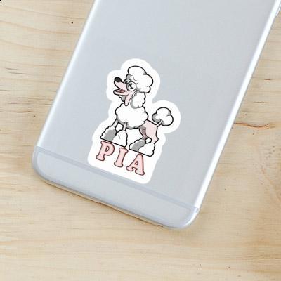 Poodle Sticker Pia Gift package Image