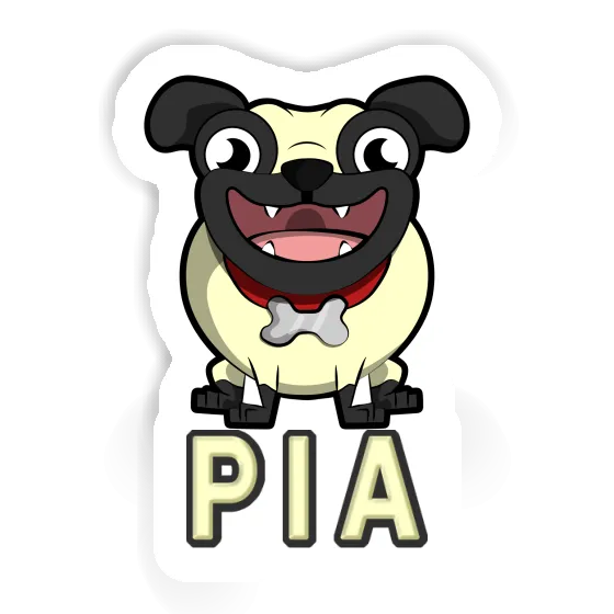 Sticker Mops Pia Laptop Image