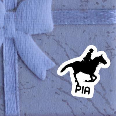 Sticker Reiterin Pia Image