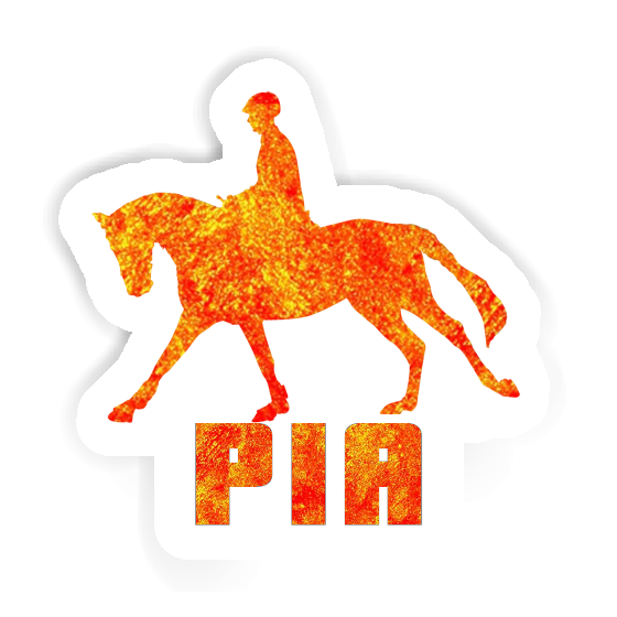 Sticker Pia Horse Rider Notebook Image