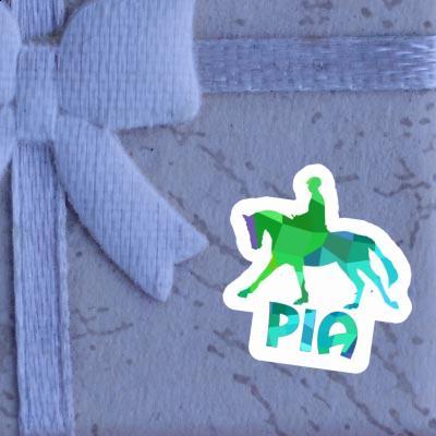 Horse Rider Sticker Pia Notebook Image