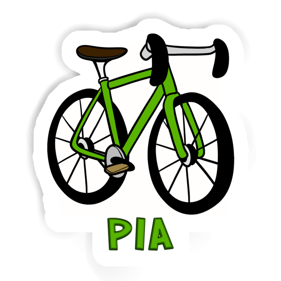 Racing Bicycle Sticker Pia Laptop Image