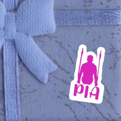 Pia Sticker Ringturnerin Laptop Image