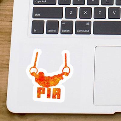 Ring gymnast Sticker Pia Laptop Image