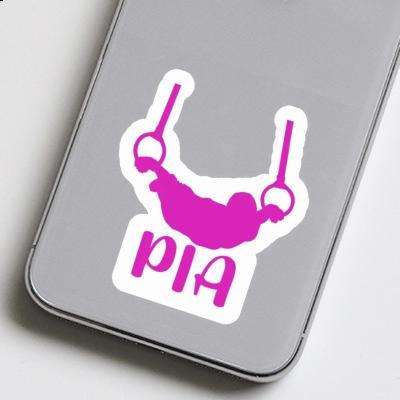 Sticker Pia Ring gymnast Laptop Image