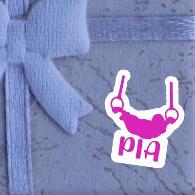 Autocollant Gymnaste aux anneaux Pia Gift package Image