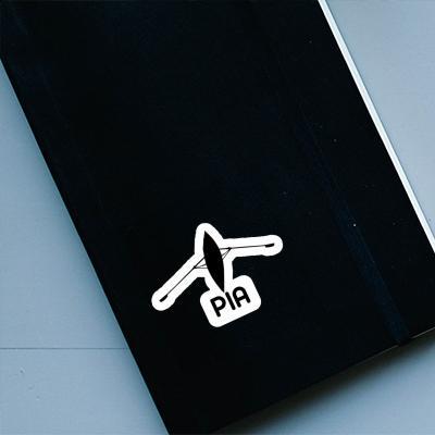 Sticker Pia Rowboat Laptop Image