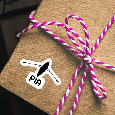 Sticker Pia Rowboat Gift package Image