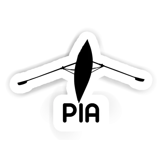 Sticker Pia Rowboat Notebook Image