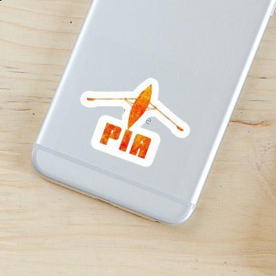 Sticker Pia Rowboat Gift package Image