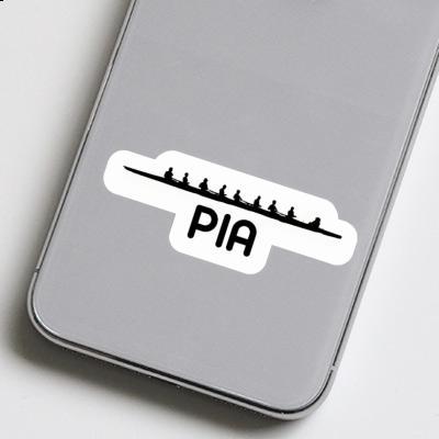 Pia Sticker Ruderboot Notebook Image