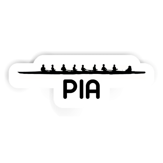 Pia Sticker Ruderboot Image