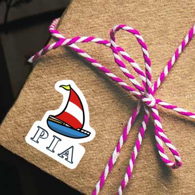 Segelboot Sticker Pia Laptop Image