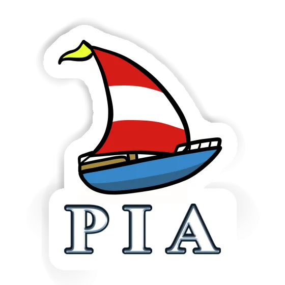 Pia Sticker Sailboat Gift package Image