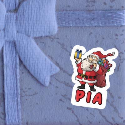 Pia Aufkleber Weihnachtsmann Gift package Image