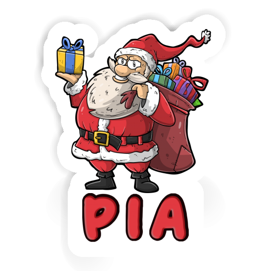 Sticker Pia Santa Gift package Image