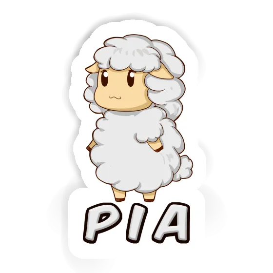 Pia Sticker Sheep Image