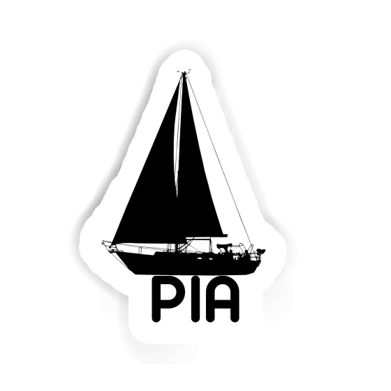 Sailboat Sticker Pia Notebook Image