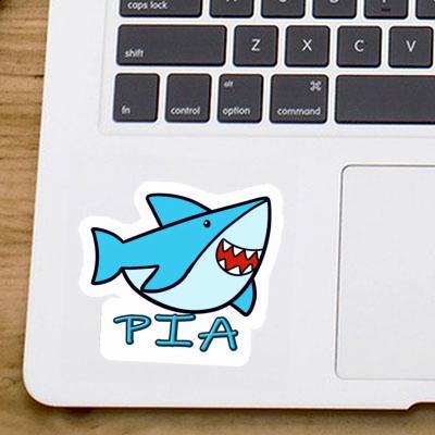 Pia Sticker Shark Notebook Image