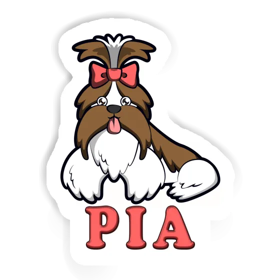 Pia Sticker Shih Tzu Image