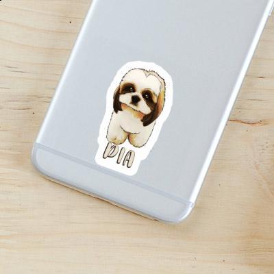 Sticker Pia Shih Tzu Image