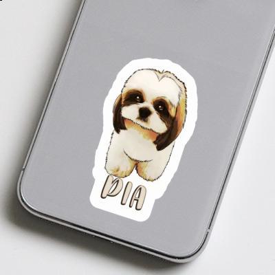 Sticker Pia Shih Tzu Image