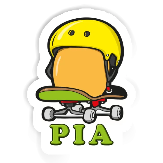 Sticker Skateboard-Ei Pia Image