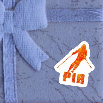 Pia Autocollant Skieuse Gift package Image