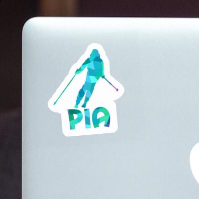 Skifahrerin Sticker Pia Gift package Image