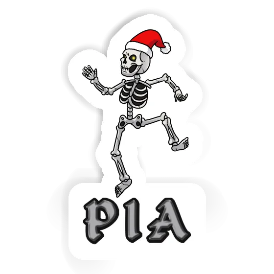 Sticker Skelett Pia Notebook Image