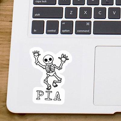 Sticker Pia Skull Gift package Image