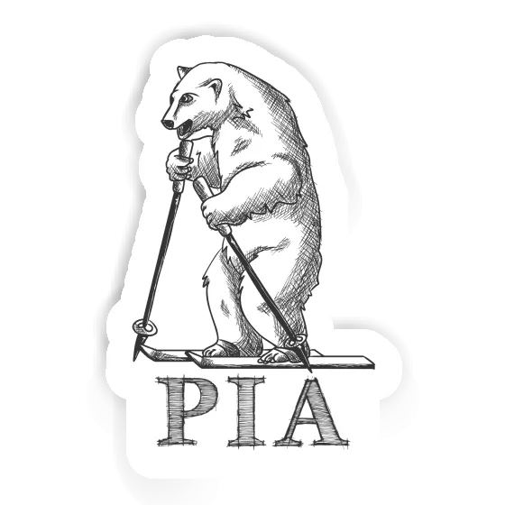 Sticker Skier Pia Gift package Image