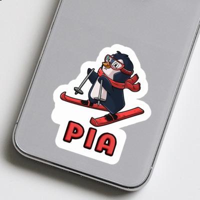 Skifahrerin Sticker Pia Gift package Image