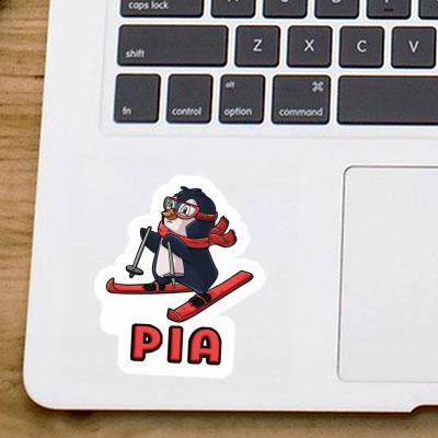 Skifahrerin Sticker Pia Gift package Image