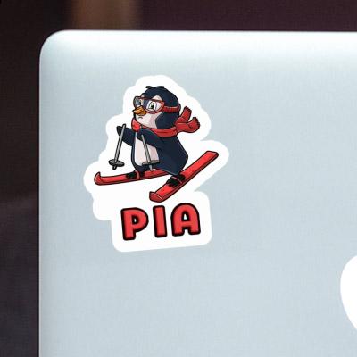 Skifahrerin Sticker Pia Gift package Image