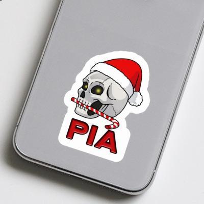 Pia Autocollant Crâne de Noël Gift package Image