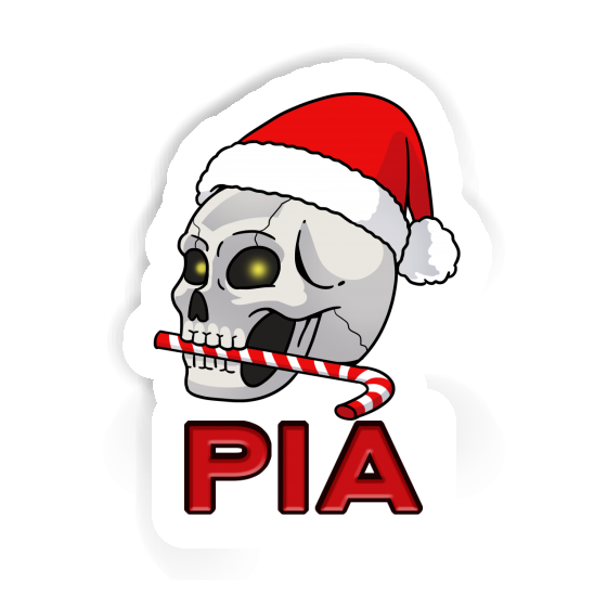 Skull Sticker Pia Laptop Image