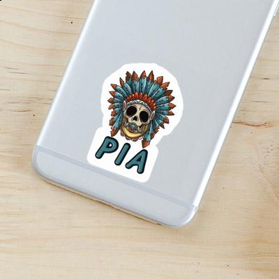 Sticker Pia Baby Totenkopf Gift package Image