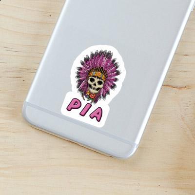 Sticker Womens Skull Pia Gift package Image