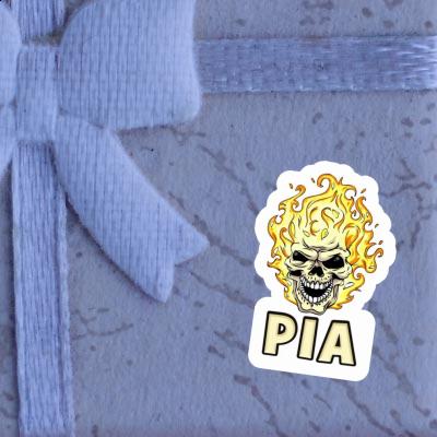 Sticker Pia Totenkopf Gift package Image