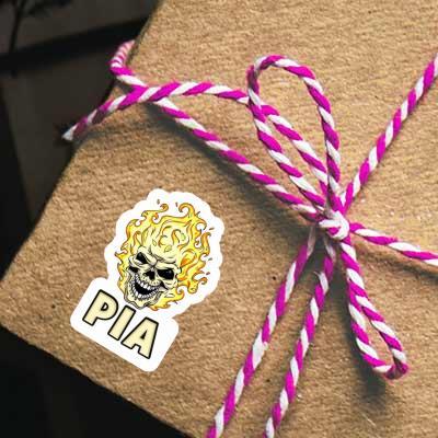 Pia Autocollant Tête de mort Gift package Image