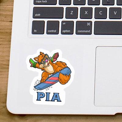 Boarder Sticker Pia Laptop Image