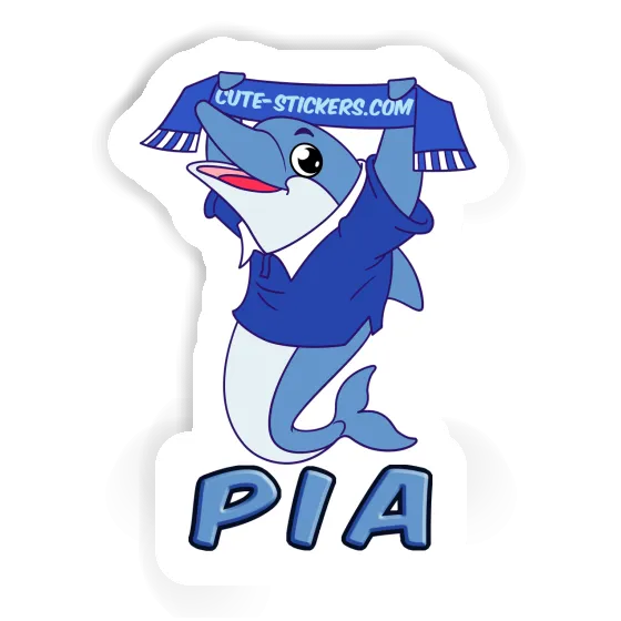 Sticker Pia Dolphin Laptop Image