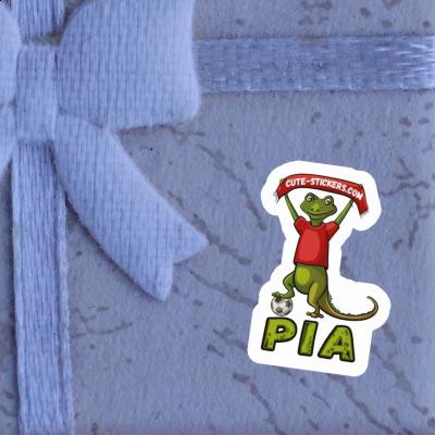 Sticker Pia Lizard Image