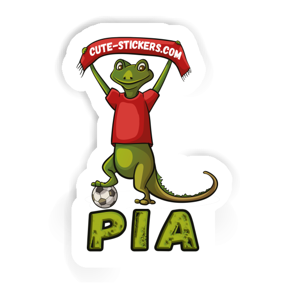 Sticker Pia Lizard Image