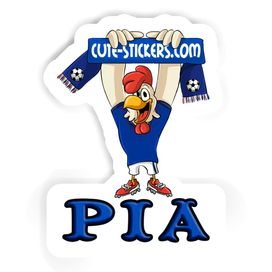 Sticker Rooster Pia Image